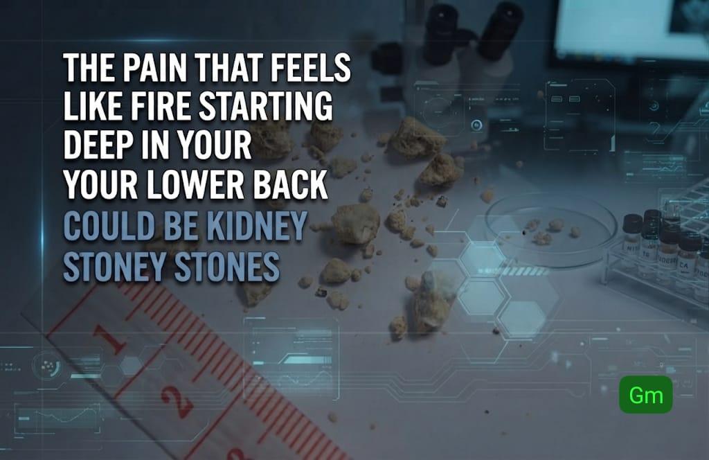 The Pain That Feels Like Fire Starting Deep in Your Lower Back Could Be Kidney Stones